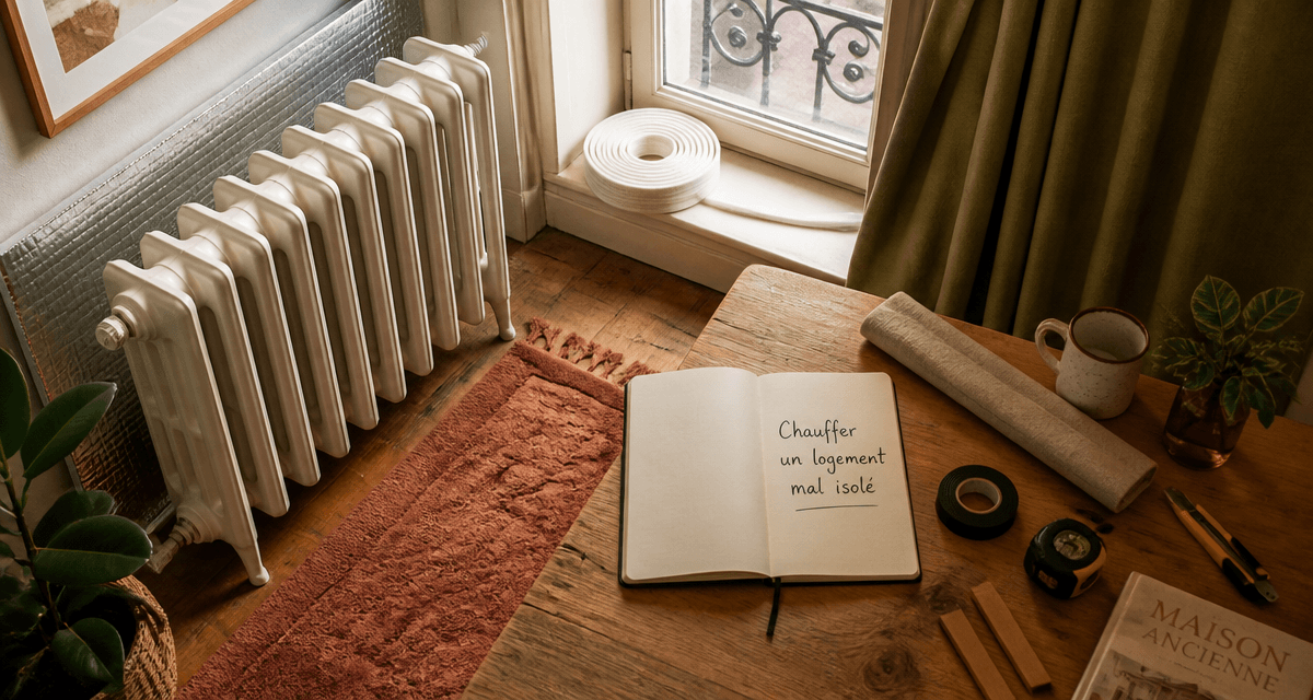 comment chauffer un appartement mal isolé image déco astuces