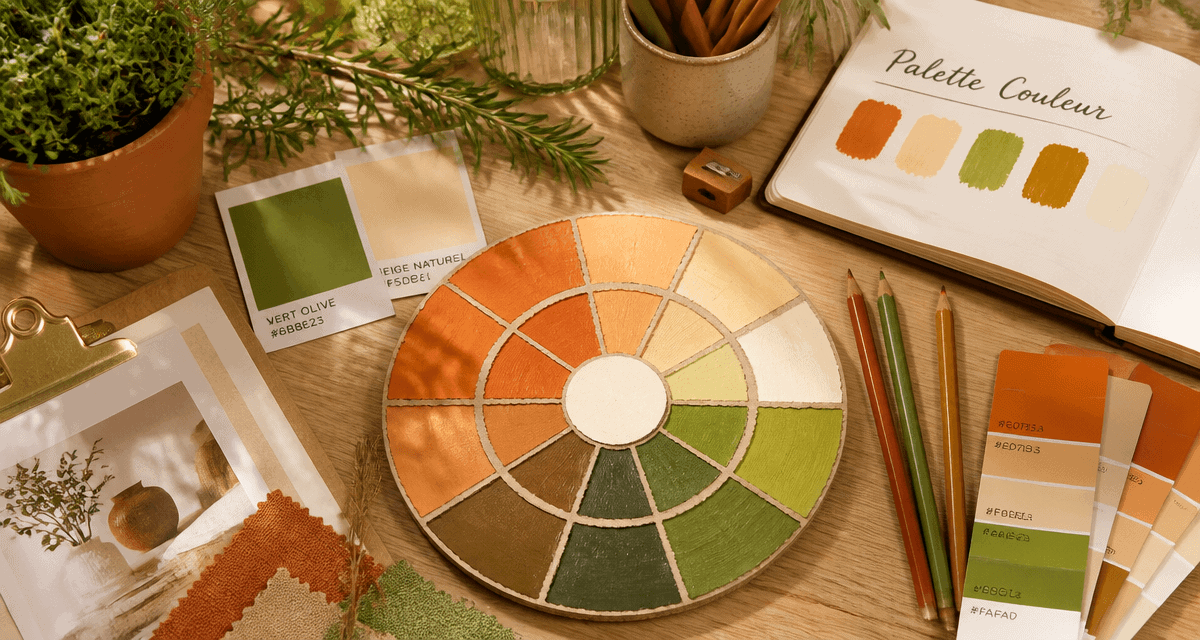 generateur palette couleur vue bureau chromatique