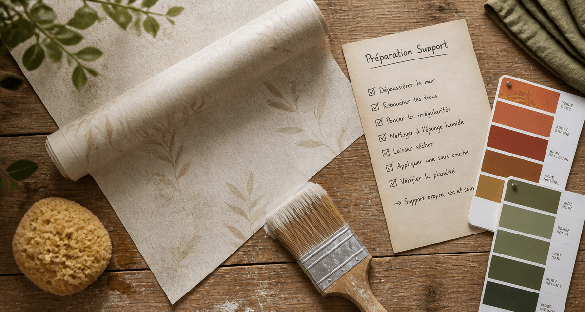 inconvénients papier peint intissé outils préparation