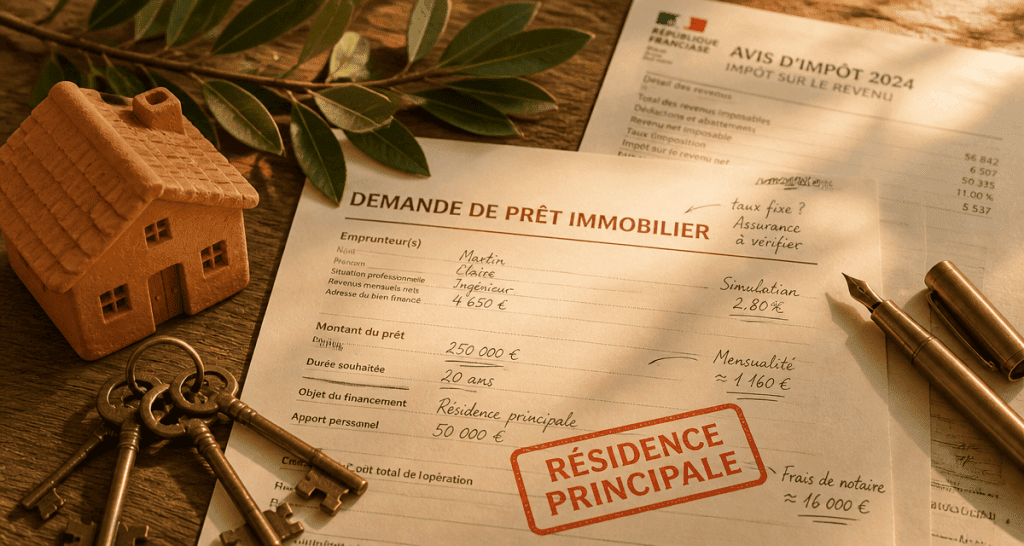 mentir au banquier résidence principale image prêt immobilier