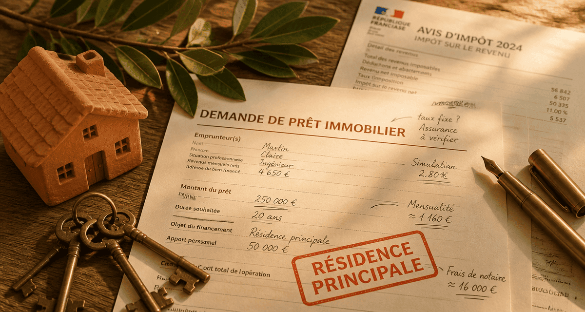mentir au banquier résidence principale image prêt immobilier