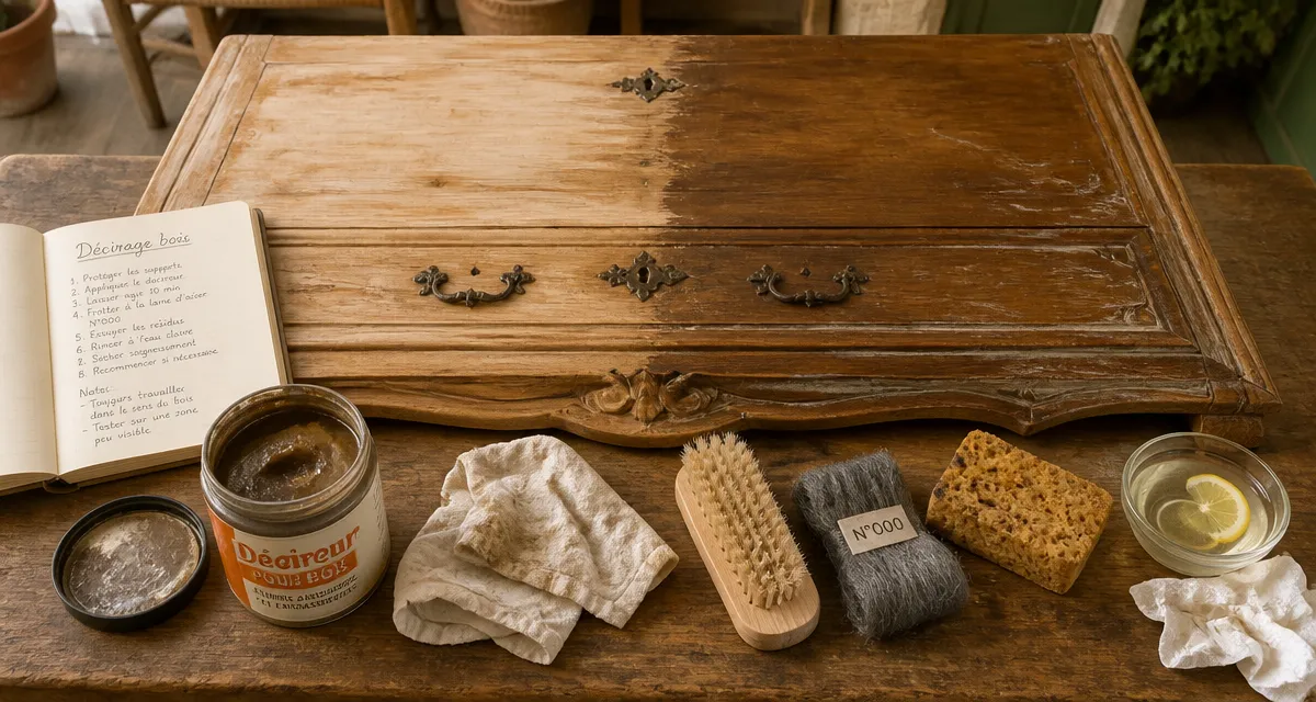 Comment enlever la cire sur un meuble : décirage bois sans rayer, chiffon, décireur, laine d’acier 000