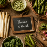 legume avril primeurs frais sur table
