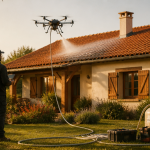 nettoyage toiture par drone avis sur tuiles maison jardin