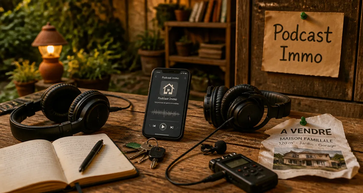 Podcast immobilier : analyser le marché avec 5 émissions