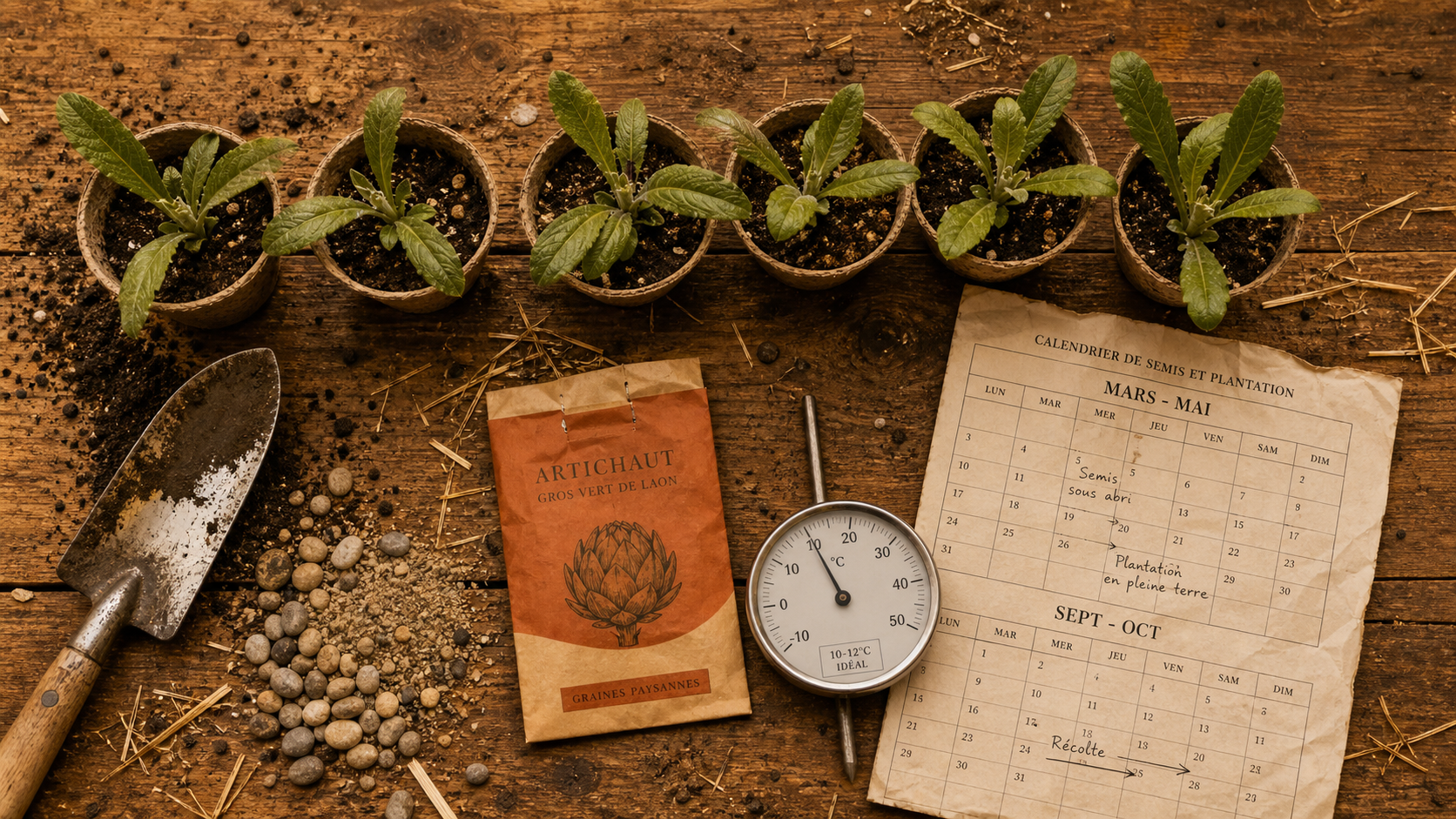 Quand planter artichaut : calendrier par région
