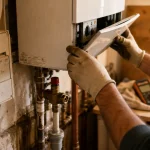 Chauffe eau depannage : technicien vérifie thermostat, fuite et calcaire