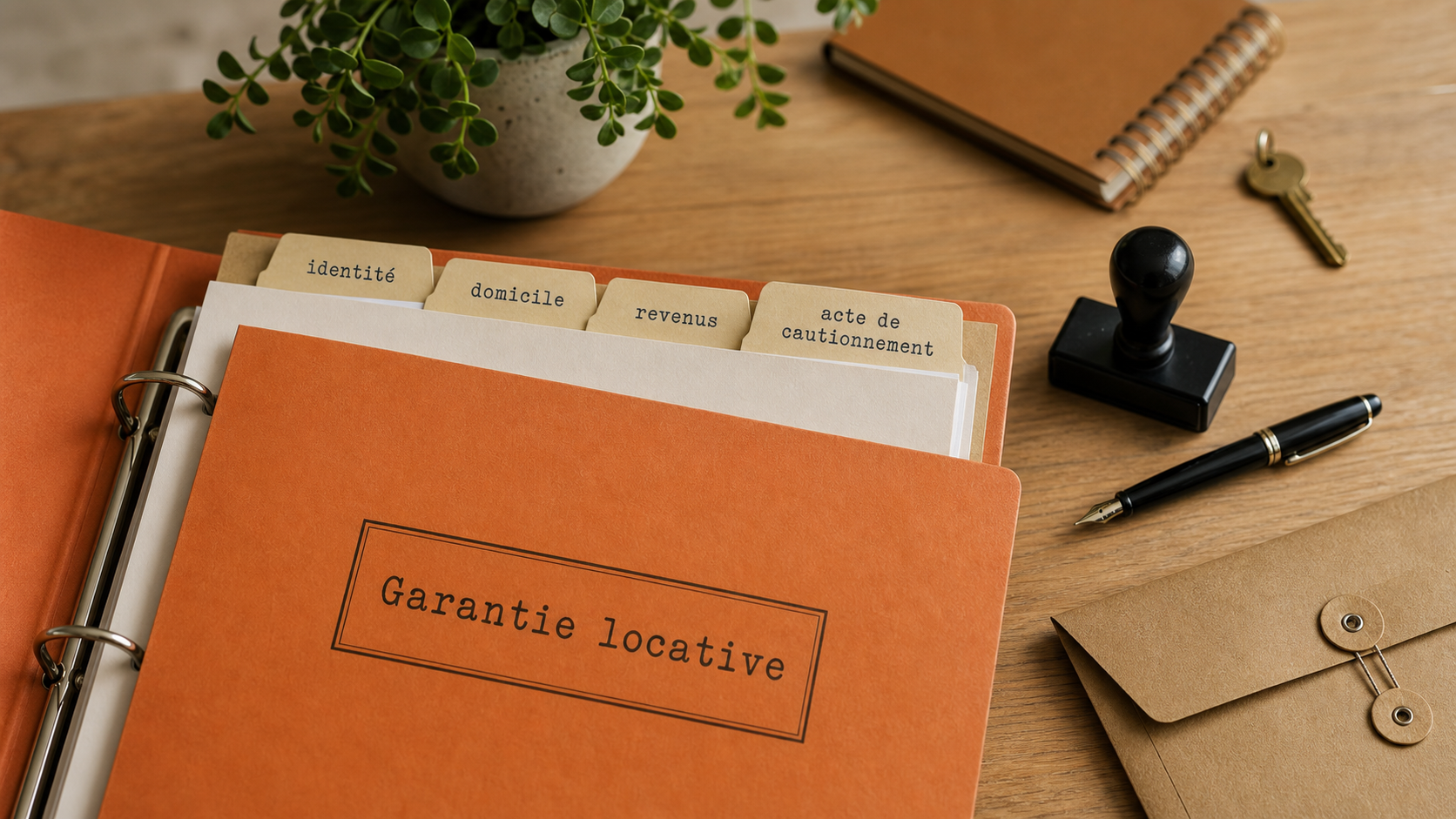 Dossier pour location garant avec pièces et documents acceptés pour la location