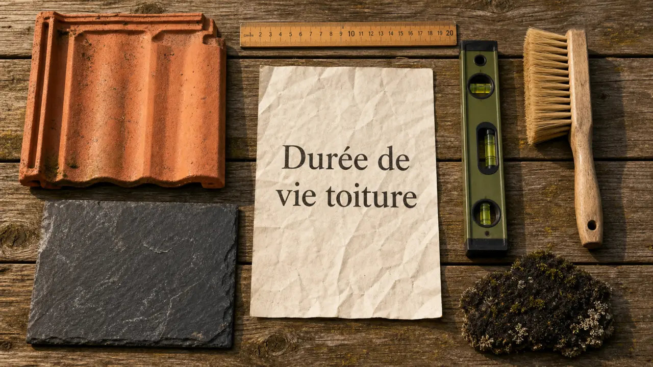Durée de vie toiture : ardoise, tuiles et bac acier