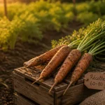 Quand recolter les carottes : carottes mûres fraîchement récoltées