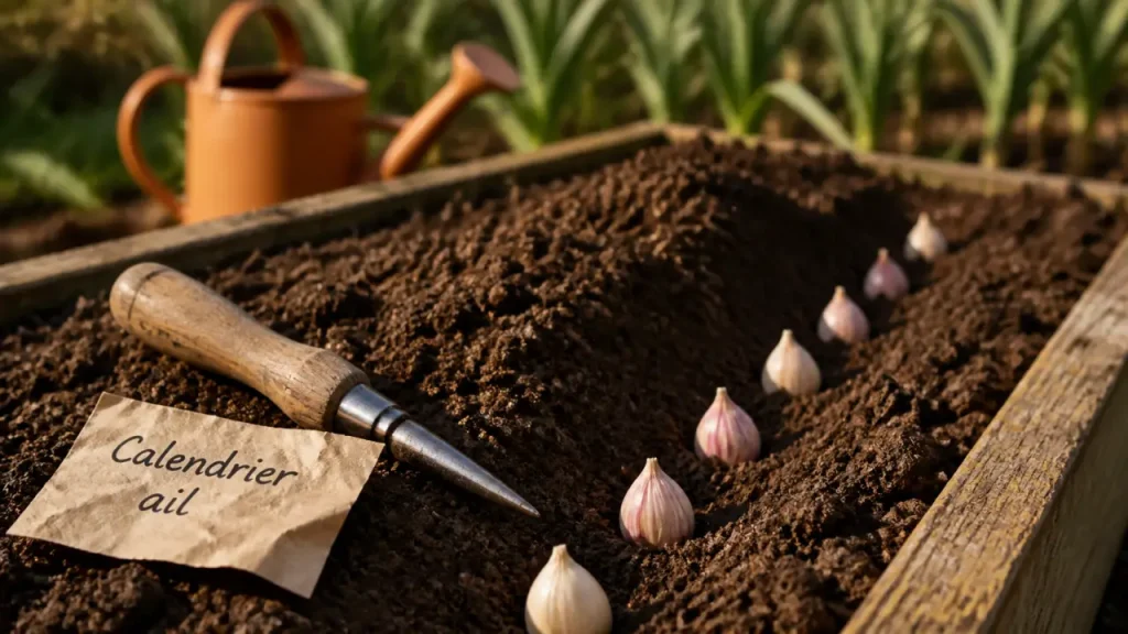 Quand planter l’ail selon la région, la variété et l’état du sol