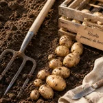 Quand recolter les pomme de terre nouvelles : signes de maturité au potager