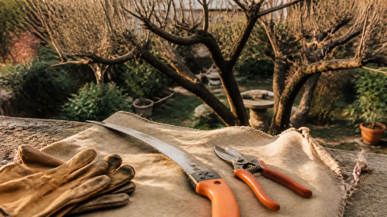 Quand tailler arbre : taille en hiver et période de nidification