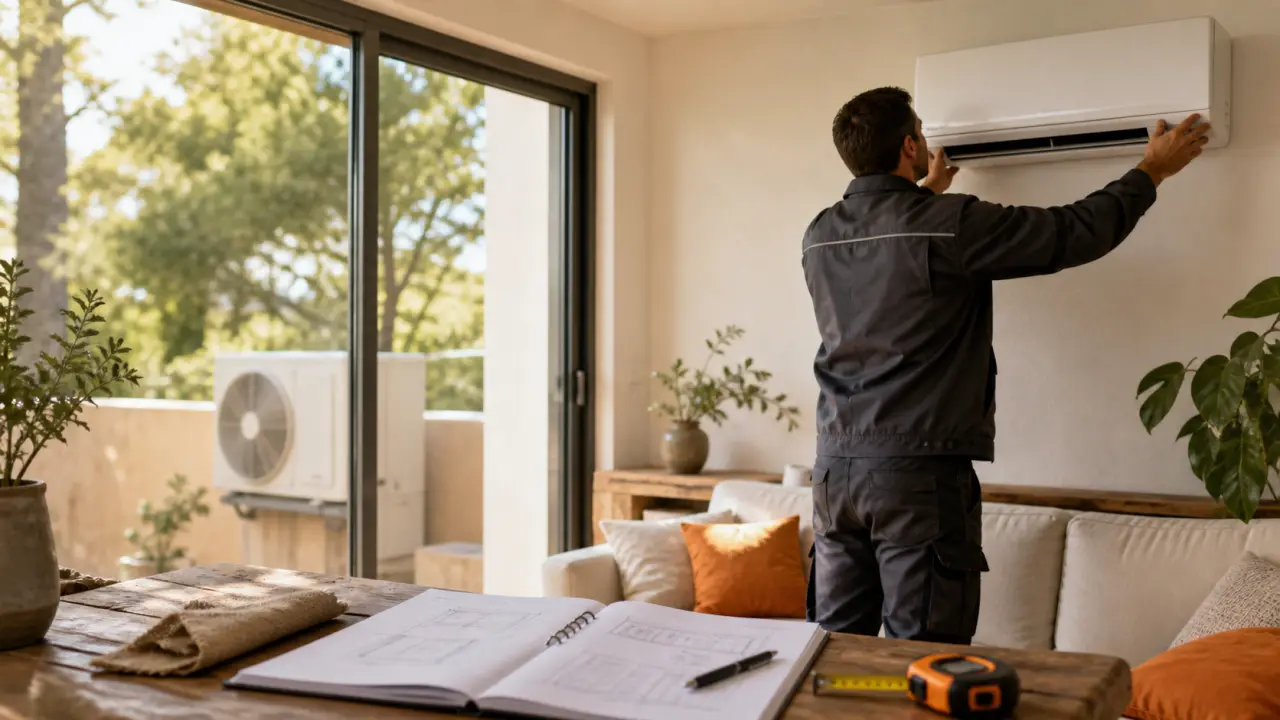 Pompe à chaleur air air réversible : installation et bon dimensionnement