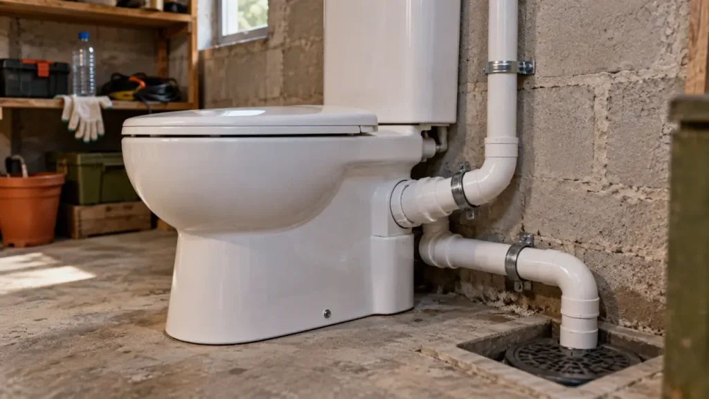 Toilette sans évacuation : le WC broyeur permet d’ajouter des WC sans casser le sol