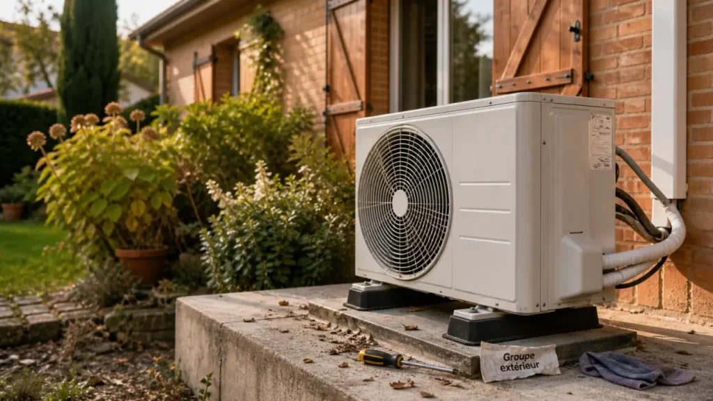 Unité extérieure de climatisation : où la placer pour limiter bruit, vibrations et mauvais rendement