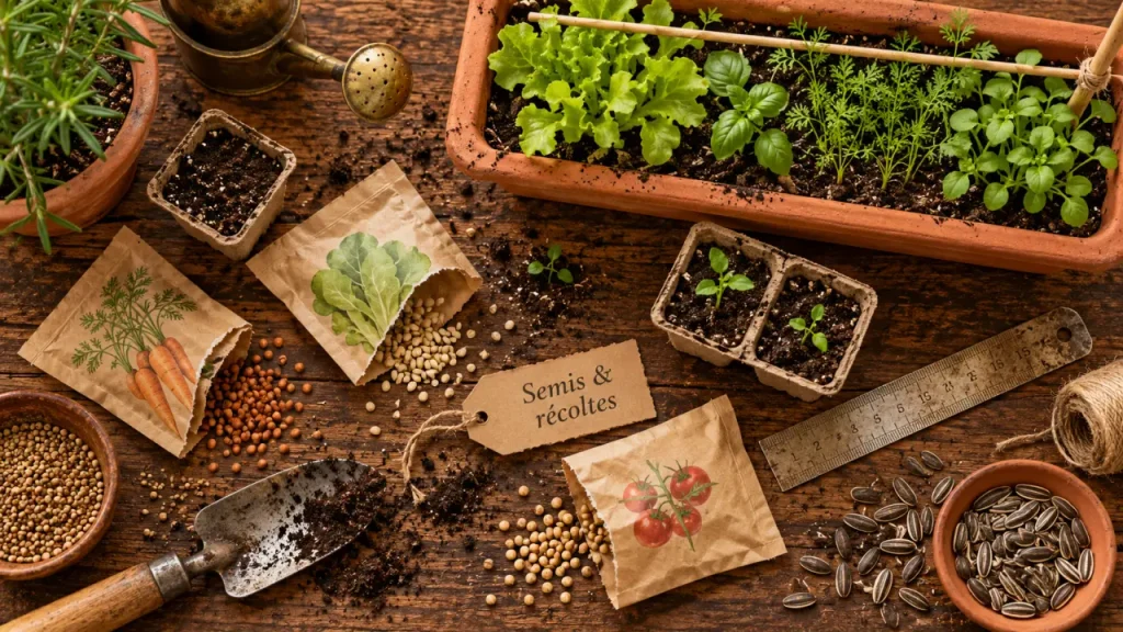 Graines potagères : faites tenir vos envies dans l’espace de votre jardin